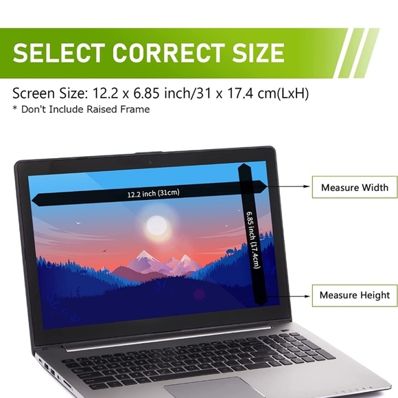 Privacy Filter for 14" Laptop/Desktop/ MacBook Pro 14. (NWT) - Picture 5 of 6